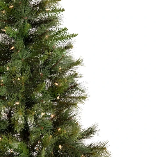 Northlight 6.5ft. Pre-Lit Medium Canyon Pine Artificial Christmas Wall Tree, Clear Lights 8 Northlight 6.5ft. Pre-Lit Medium Canyon Pine Artificial Christmas Wall Tree, Clear Lights - Image 6