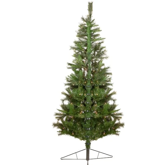 Northlight 6.5ft. Pre-Lit Medium Canyon Pine Artificial Christmas Wall Tree, Clear Lights 9 Northlight 6.5ft. Pre-Lit Medium Canyon Pine Artificial Christmas Wall Tree, Clear Lights - Image 7