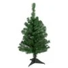 Northlight 2ft. Unlit Medium Two-Tone Mixed Green Pine Artificial Christmas Tree 1 Northlight 2ft. Unlit Medium Two-Tone Mixed Green Pine Artificial Christmas Tree -Northlight D676680S 1