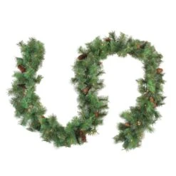 Northlight 9ft. Pre-Lit Royal Oregon Pine Christmas Garland