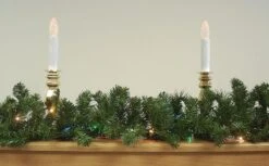 Northlight 9ft. Pre-Lit Canadian Pine Christmas Garland 15 Northlight 9ft. Pre-Lit Canadian Pine Christmas Garland -Northlight D676717S 2