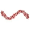 Northlight 9ft. Pre-Lit Flocked Red Pine Christmas Garland -Northlight D676723S 1