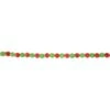 Northlight 6ft. Red & Green Glittered Candy Drop Christmas Garland -Northlight D676726S 1