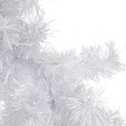 Northlight 9ft. Icy White Iridescent Spruce Christmas Garland 13 Northlight 9ft. Icy White Iridescent Spruce Christmas Garland -Northlight D676727S 13
