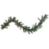 Northlight 6ft. Pre-Lit Decorated Pine Cone & Berries Christmas Garland 1 Northlight 6ft. Pre-Lit Decorated Pine Cone & Berries Christmas Garland -Northlight D676728S 1