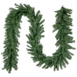Northlight 9ft. Canadian Pine 2-Tone Christmas Garland -Northlight D676730S 11