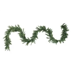 Northlight 9ft. Canadian Pine Christmas Garland 9 Northlight 9ft. Canadian Pine Christmas Garland -Northlight D676731S 3