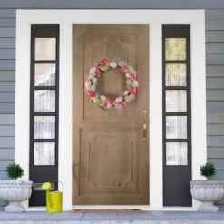 Northlight 3-Piece Speckled Easter Egg Tree Ball And Wreath Set 12 Northlight 3-Piece Speckled Easter Egg Tree Ball And Wreath Set -Northlight D688742S 3