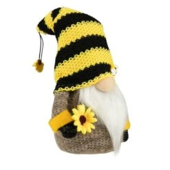 Northlight 10.75" Bumblebee & Sunflower Springtime Gnome 11 Northlight 10.75" Bumblebee & Sunflower Springtime Gnome -Northlight D688745S 3
