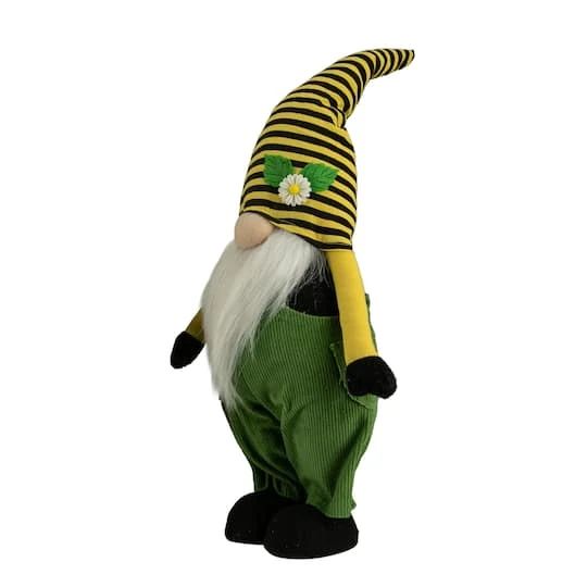Northlight 19" Boy Bumblebee Hat With Daisy Springtime Gnome 6 Northlight 19" Boy Bumblebee Hat With Daisy Springtime Gnome - Image 4