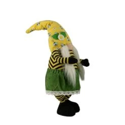 Northlight 19" Girl Bumblebee & Daisy Hat Springtime Gnome -Northlight D688748S 3