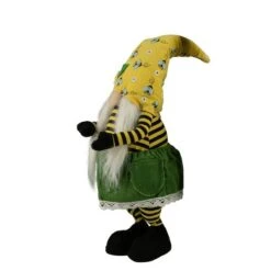 Northlight 19" Girl Bumblebee & Daisy Hat Springtime Gnome -Northlight D688748S 4