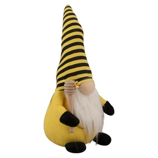 Northlight 10" Yellow & Black Bumblebee Springtime Gnome 6 Northlight 10" Yellow & Black Bumblebee Springtime Gnome - Image 4