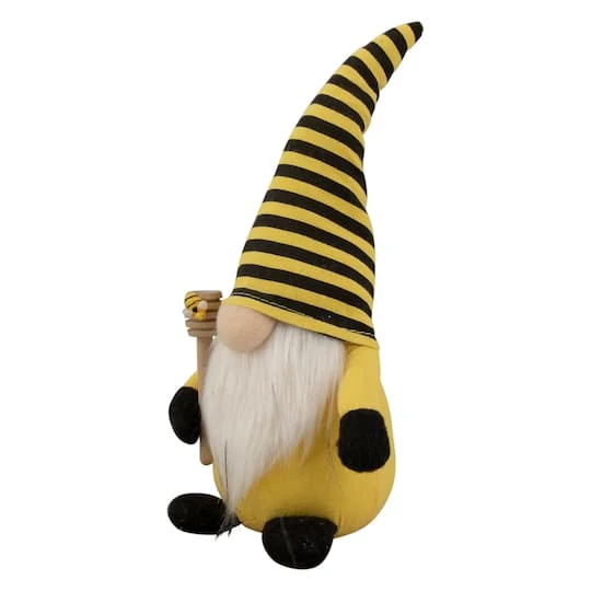 Northlight 10" Yellow & Black Bumblebee Springtime Gnome 7 Northlight 10" Yellow & Black Bumblebee Springtime Gnome - Image 5