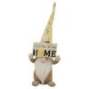 Northlight 15" Spring Sunflower Hat Gnome With Home Sign
