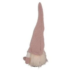 Northlight 12" Lighted Pink Spring Gnome With Flower Hat -Northlight D688763S 6
