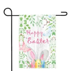 Northlight Happy Easter Bunny Ears Garden Flag 12.5" X 18" 7 Northlight Happy Easter Bunny Ears Garden Flag 12.5" X 18" -Northlight D688783S 1 1