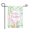 Northlight Happy Easter Bunny Ears Garden Flag 12.5" X 18" 1 Northlight Happy Easter Bunny Ears Garden Flag 12.5" X 18" -Northlight D688783S 1