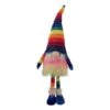 Northlight 20.5" Bright Rainbow Striped Springtime Gnome -Northlight D688813S 1