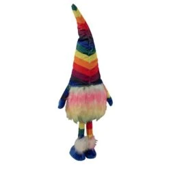 Northlight 20.5" Bright Rainbow Striped Springtime Gnome -Northlight D688813S 5
