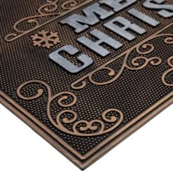 Northlight Gold & Silver Reindeer Merry Christmas Doormat 20 Northlight Gold & Silver Reindeer Merry Christmas Doormat -Northlight D716664S 15