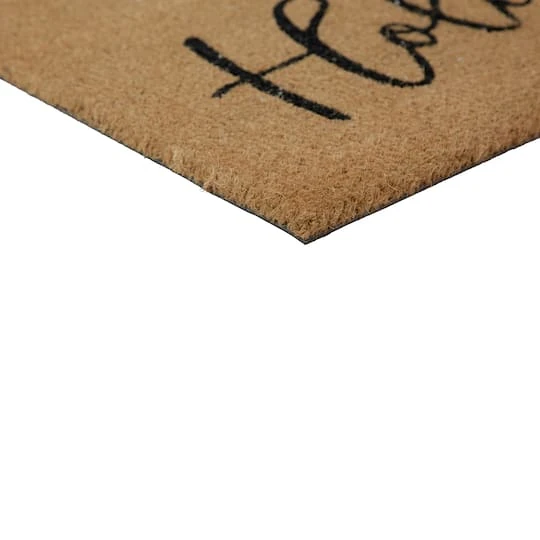 Northlight 30" Happy Holidays Natural Coir Christmas Doormat 7 Northlight 30" Happy Holidays Natural Coir Christmas Doormat - Image 5
