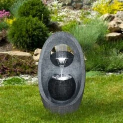 Northlight 30" LED Modern Style Outdoor Garden Water Fountain -Northlight D716937S 2