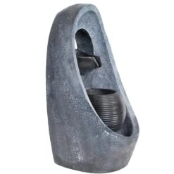 Northlight 30" LED Modern Style Outdoor Garden Water Fountain -Northlight D716937S 4