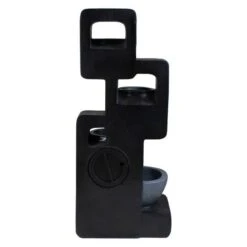 Northlight 32" Black & Gray 4-tier Modern Outdoor Garden Water Fountain -Northlight D716942S 5