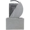 Northlight 20" Gray Modern Style Rainfall Outdoor Water Fountain -Northlight D716949S 1