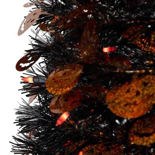 Northlight 4ft. Fall Harvest Pop Up Artificial Thanksgiving Tree With Pumpkins, Orange Lights 5 Northlight 4ft. Fall Harvest Pop Up Artificial Thanksgiving Tree With Pumpkins, Orange Lights - Image 3