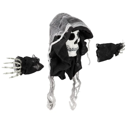 Northlight 10" Spooky Skeleton 3D Halloween Window Decoration 6 Northlight 10" Spooky Skeleton 3D Halloween Window Decoration - Image 4