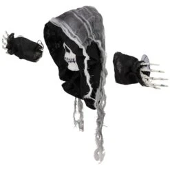 Northlight 10" Spooky Skeleton 3D Halloween Window Decoration 13 Northlight 10" Spooky Skeleton 3D Halloween Window Decoration -Northlight D736621S 4