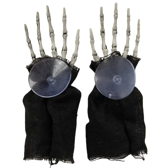 Northlight 10" Spooky Skeleton 3D Halloween Window Decoration 9 Northlight 10" Spooky Skeleton 3D Halloween Window Decoration - Image 7