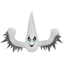 Northlight 12" Ghoulish Ghost 3D Halloween Window Decoration