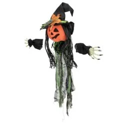 Northlight Creepy Jack-O-Lantern 3D Halloween Window Decoration -Northlight D736625S 3