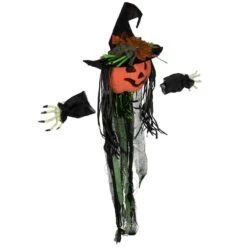 Northlight Creepy Jack-O-Lantern 3D Halloween Window Decoration -Northlight D736625S 4