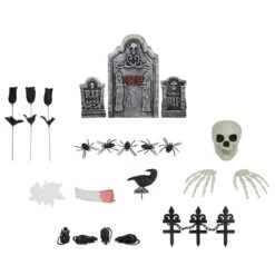 Northlight 27 Northlight Tombstone Outdoor Halloween Decoration Set