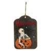 Northlight 10" Skeleton & Jack-O-Lantern Halloween Wall Sign -Northlight D736633S 1