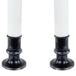 Northlight 9" Pre-Lit LED White & Red Halloween Candles, 2ct. 15 Northlight 9" Pre-Lit LED White & Red Halloween Candles, 2ct. -Northlight D736639S 6
