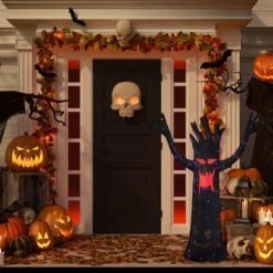 Northlight 55" LED Lighted Black Terrifying Tree Outdoor Halloween Decoration 12 Northlight 55" LED Lighted Black Terrifying Tree Outdoor Halloween Decoration -Northlight D736650S 3