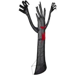 Northlight 55" LED Lighted Black Terrifying Tree Outdoor Halloween Decoration 13 Northlight 55" LED Lighted Black Terrifying Tree Outdoor Halloween Decoration -Northlight D736650S 4