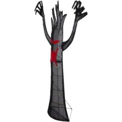 Northlight 55" LED Lighted Black Terrifying Tree Outdoor Halloween Decoration 15 Northlight 55" LED Lighted Black Terrifying Tree Outdoor Halloween Decoration -Northlight D736650S 6