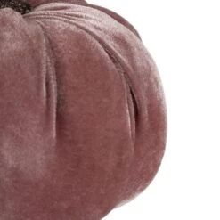 Northlight 6.25" Pink Velour Pumpkin Fall Harvest Decoration -Northlight D736659S 3