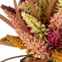 Northlight 18" Autumn Harvest Foliage In Canister Floral Decoration 10 Northlight 18" Autumn Harvest Foliage In Canister Floral Decoration -Northlight D736661S 6