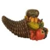 Northlight 8.5" Fall Harvest "Give Thanks" Cornucopia Decoration -Northlight D736667S 1
