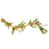 Northlight 5ft. Orange Peony Artificial Fall Harvest Garland -Northlight D736681S 1