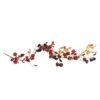 Northlight 5ft. Berries & Maple Leaves Artificial Fall Harvest Garland 2 Northlight 5ft. Berries & Maple Leaves Artificial Fall Harvest Garland -Northlight D736691S 1