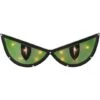 Northlight 20" Lighted Green Eyes Halloween Window Silhouette Decoration -Northlight D736706S 1
