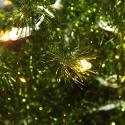 Northlight 2ft. Pre-Lit Paradise Lime Green Tinsel Pine Christmas Tree, Clear Lights 8 Northlight 2ft. Pre-Lit Paradise Lime Green Tinsel Pine Christmas Tree, Clear Lights -Northlight D755800S 2